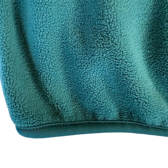 Walt Disney World Fleece Sweatshirt Teal Embroidered Mickey Mouse Pullover M - Picture 6 of 9